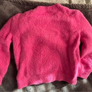 Carter's Vibrant Pink Fuzzy Sweater